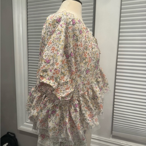 POL Floral Ruffle Blouse - Picture 9 of 10